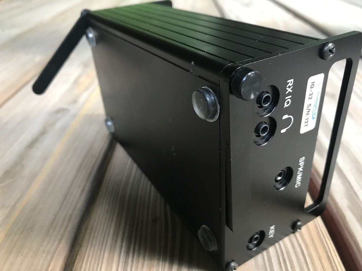 Jim's Elecraft KX2 leg mount