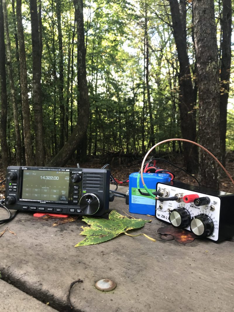 More field time with the new Icom IC-705 general coverage QRP transceiver The SWLing Post
