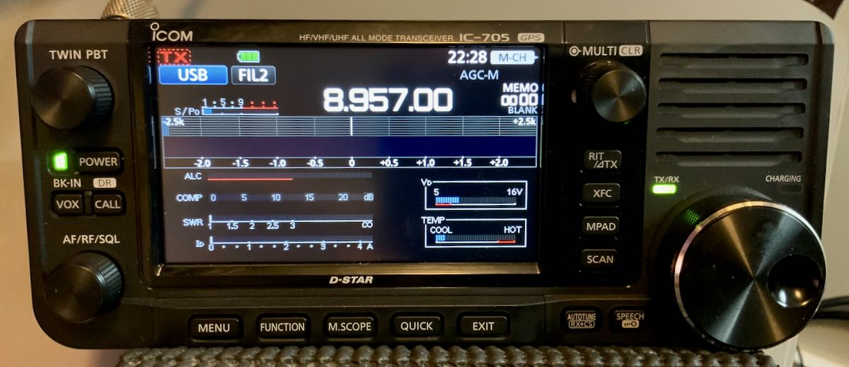 Uli Asks How Well Does The Icom IC 705 Receiver Work On Longwave 