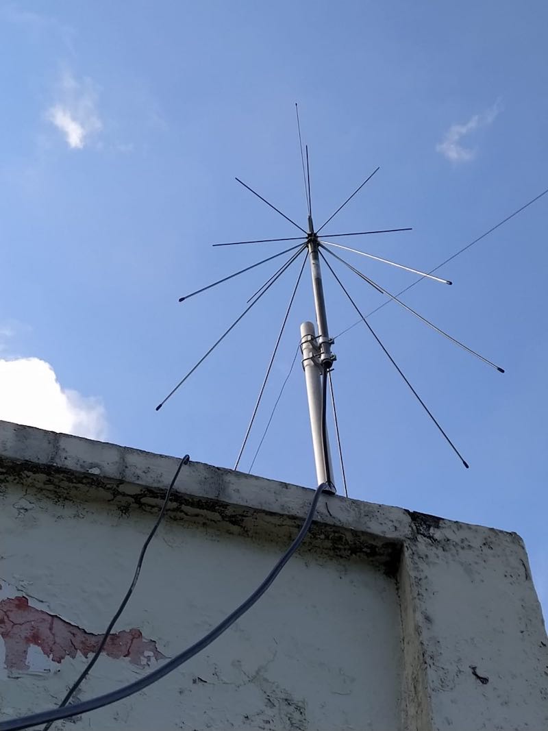 Antenne Discone  Radio amateur, Antenne radioamateur, Antennes