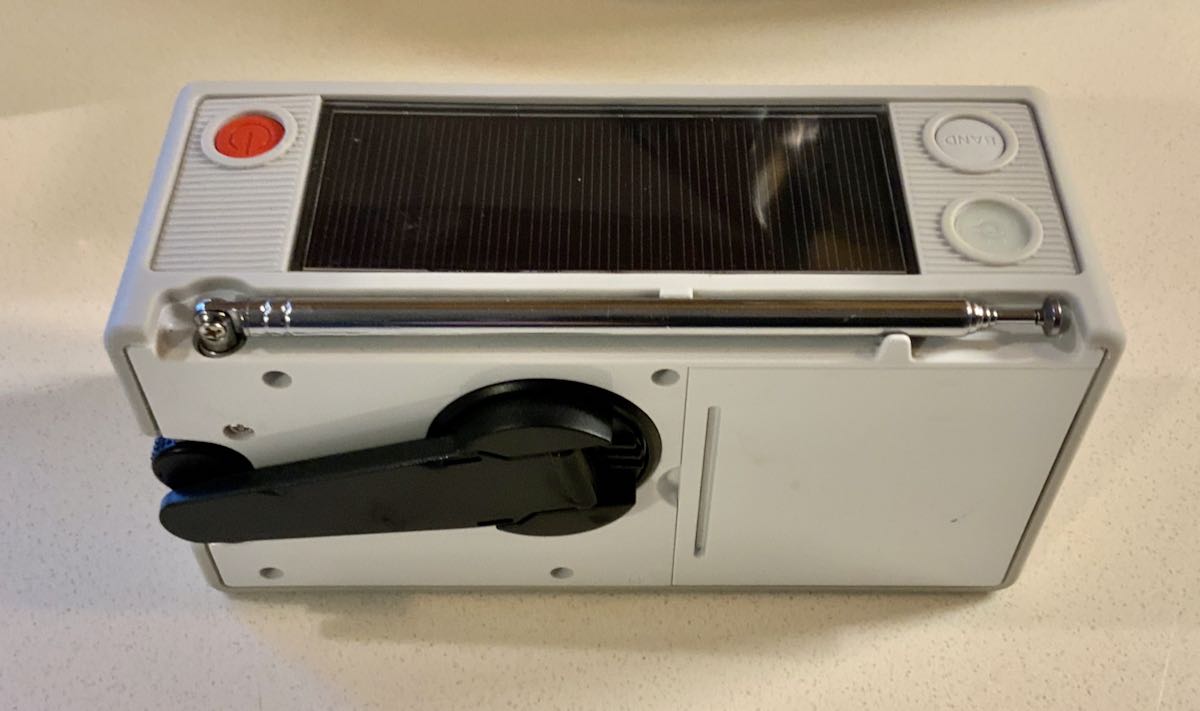 A first look at the new C.Crane CCRadio Solar portable self-powered  AM/FM/Weather radio