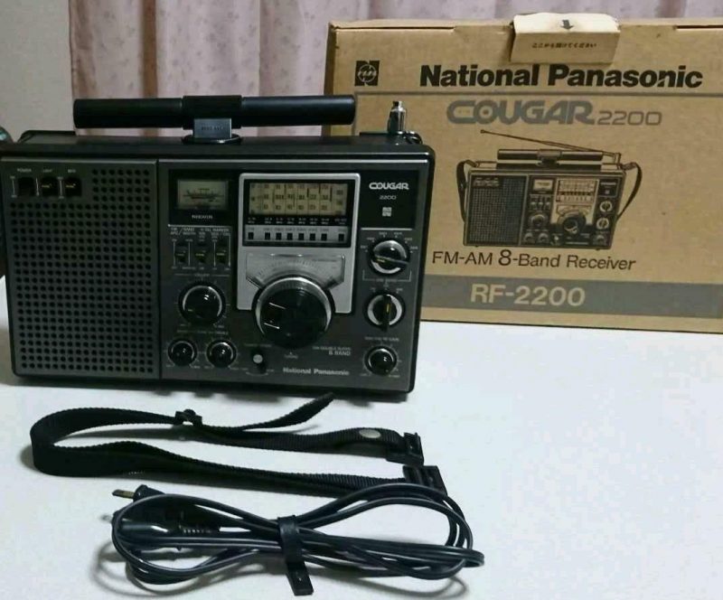 Mario spots a National Panasonic Cougar 2200 (RF-2200) on eBay 
