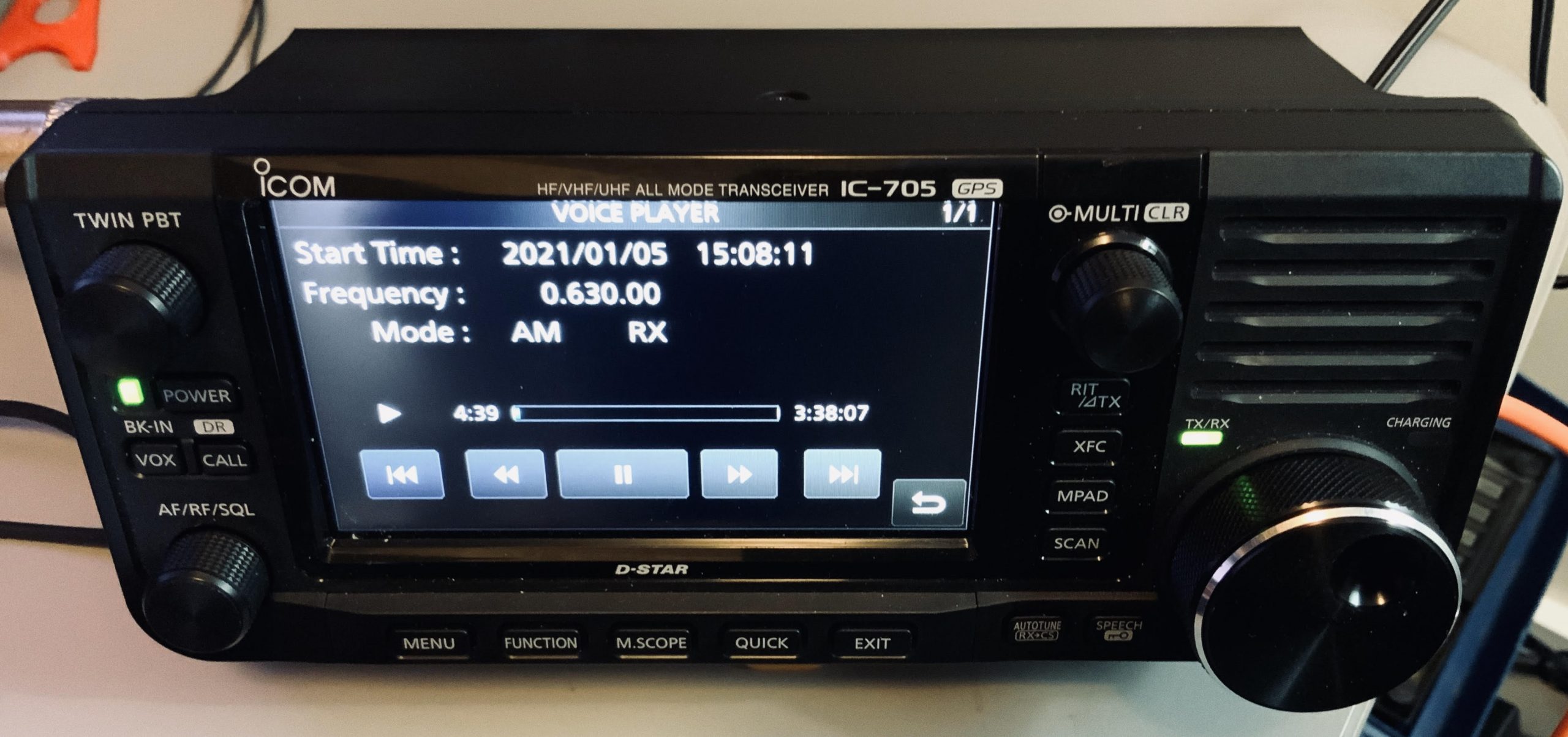 Icom IC-705 Shortwave The SWLing Post picture photo