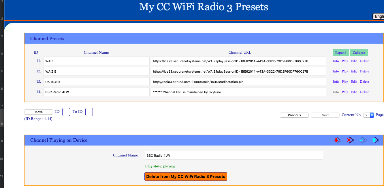 C. Crane CC WiFi 3 Internet Radio with Skytune, Bluetooth Receiver, Clock  and Alarm with Remote Control, Access to Thousands of Radio Stations