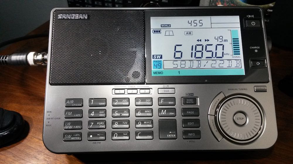 RADIO MULTIBANDA DIGITAL SANGEAN ATS-909X2 BLANCO FM CON RDS, SW