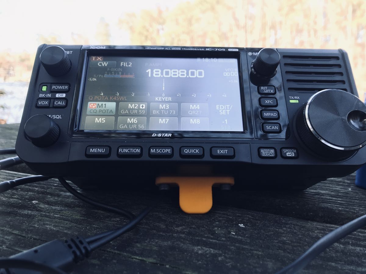 A review of the Icom IC-705 QRP Portable SDR Transceiver The SWLing Post photo