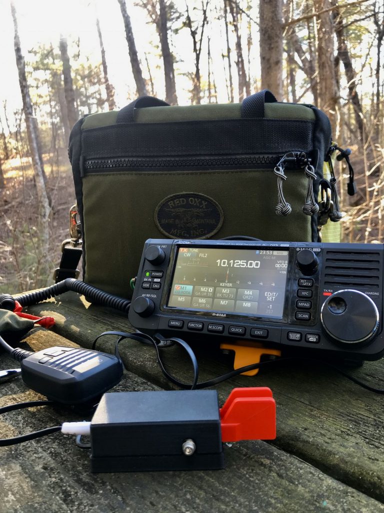 A Review Of The Icom Ic-705 Qrp Portable Sdr Transceiver 