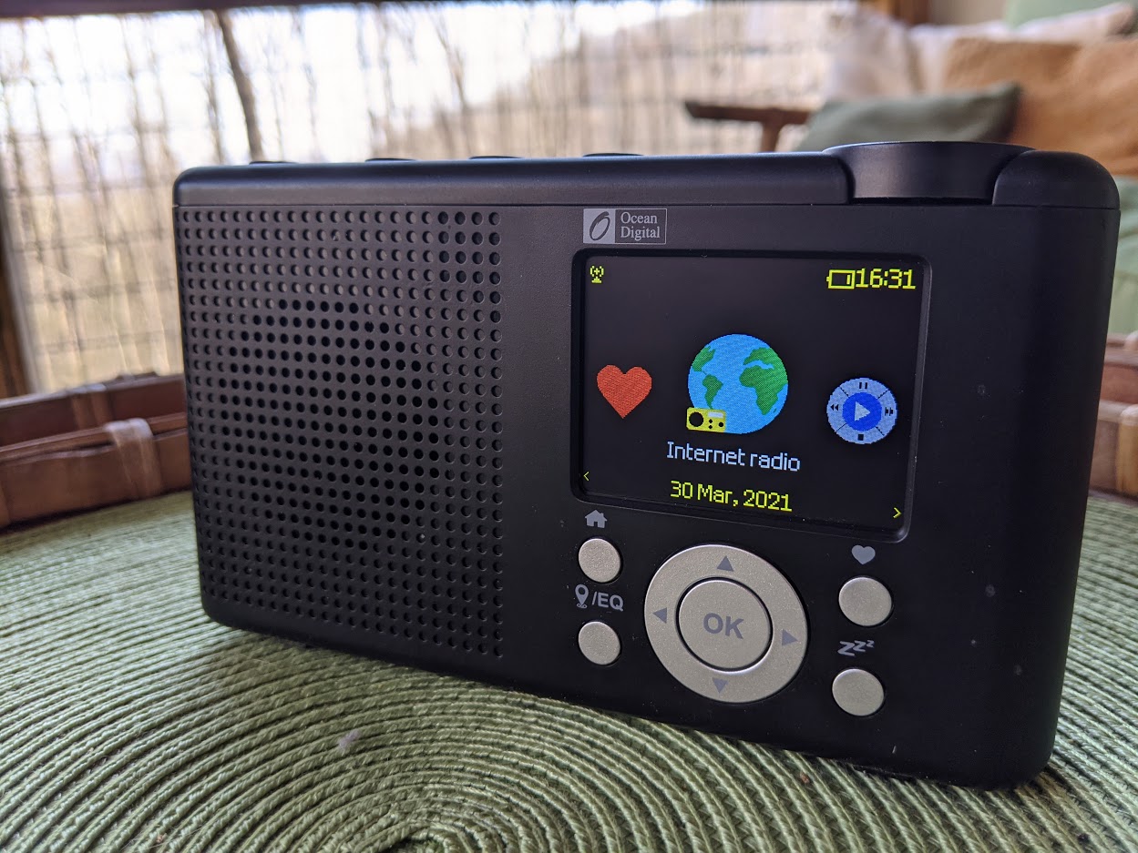 A review of the Ocean Digital WR-23D WiFi, FM, DAB & DAB+, and