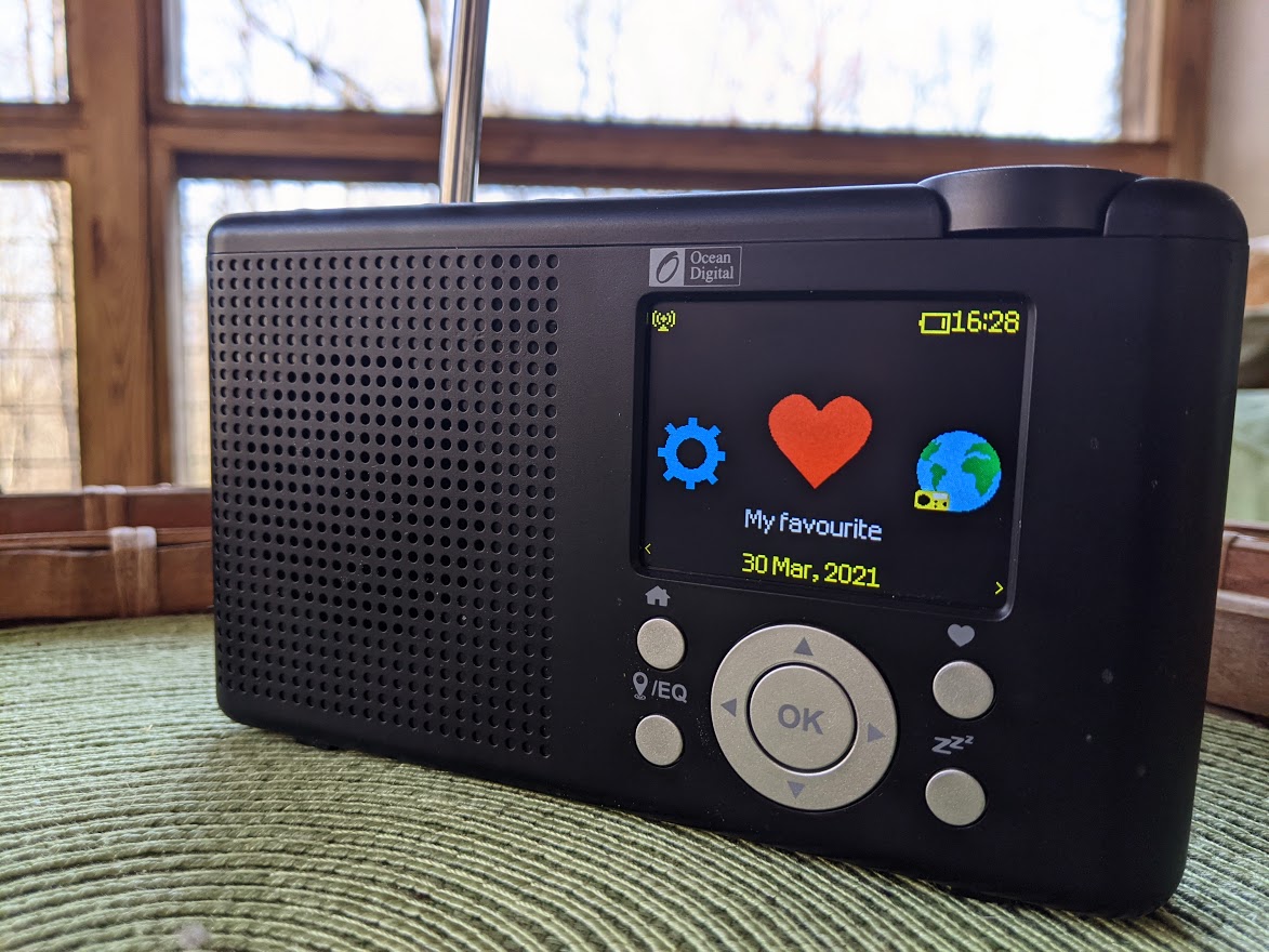 A review of the Ocean Digital WR-23D WiFi, FM, DAB & DAB+, and Bluetooth  Portable Radio