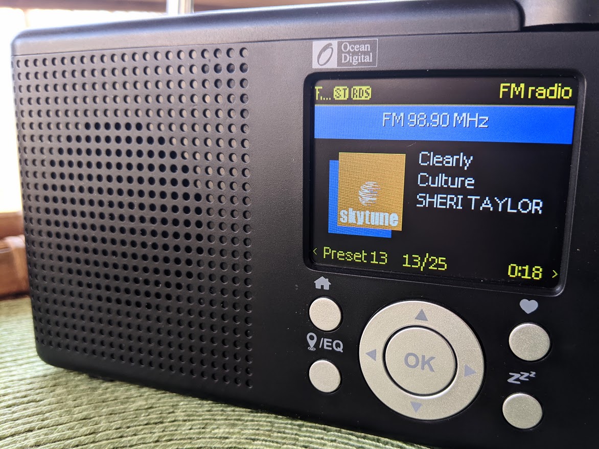 Ocean Digital Radio WR-210N Internet WiFi 2.4” Color Display