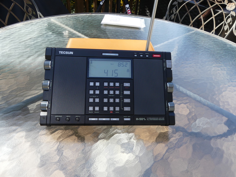 Dan's review of the flagship Tecsun H-501x portable shortwave