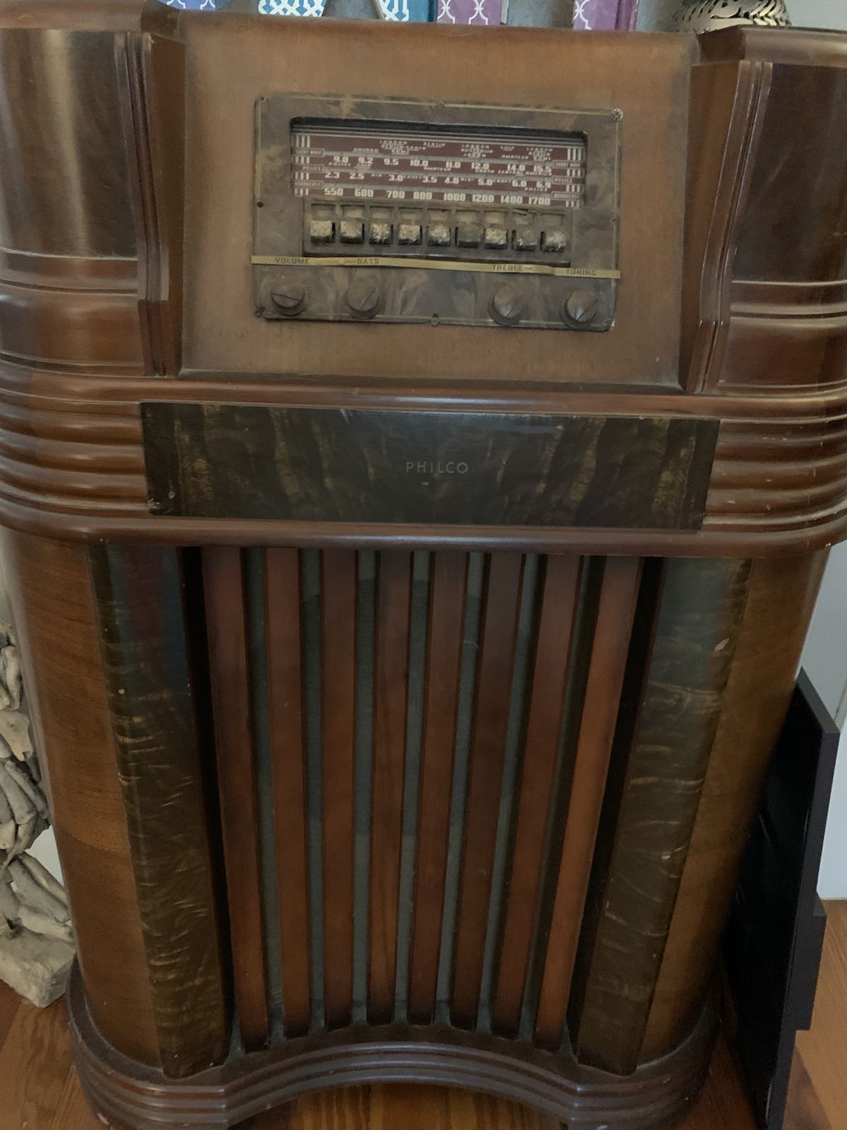 American Woodshop - Vintage Glass Candy Cabinet Circa 1930s - Twin