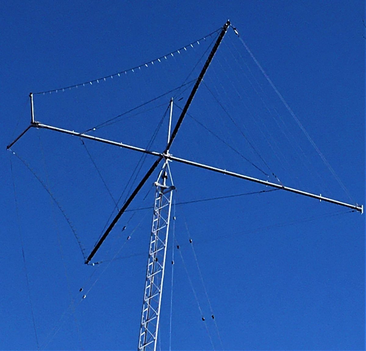 Sam asks Are antenna arrays found on DC embassies operational? The