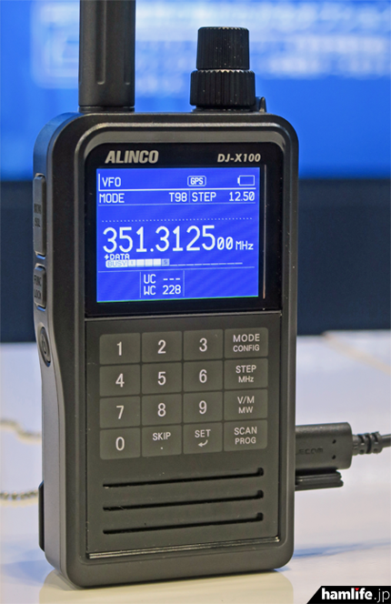 The new Alinco DJ-X100 wideband receiver | The SWLing Post