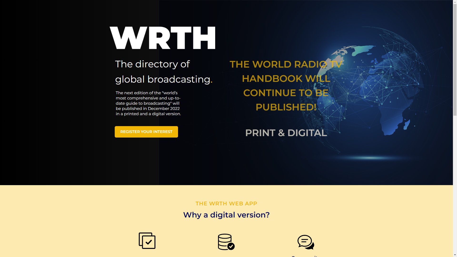 WRTH 2023 will be available in print and digital form under new