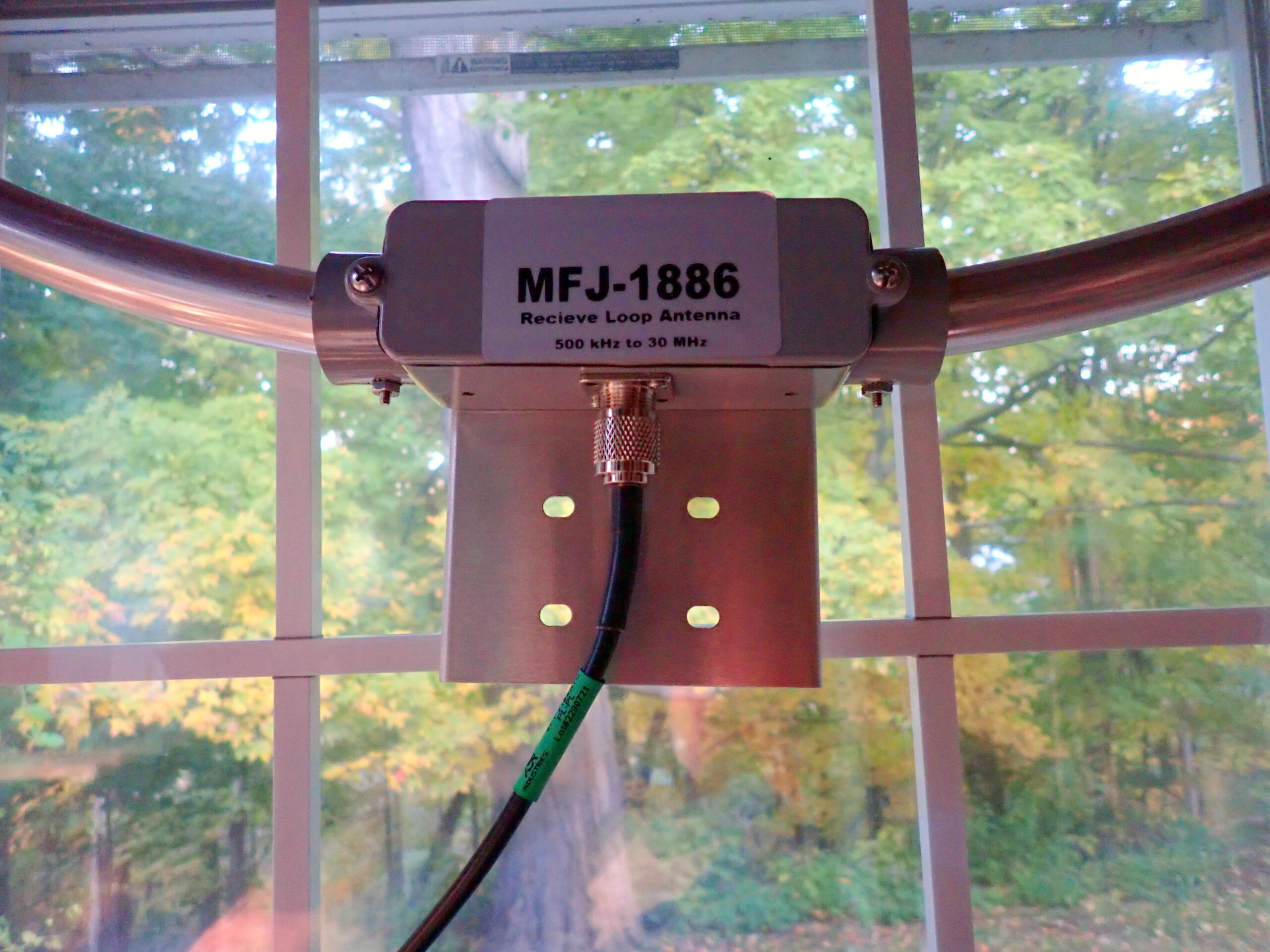 Testing the MFJ-1886 Receive Loop Antenna