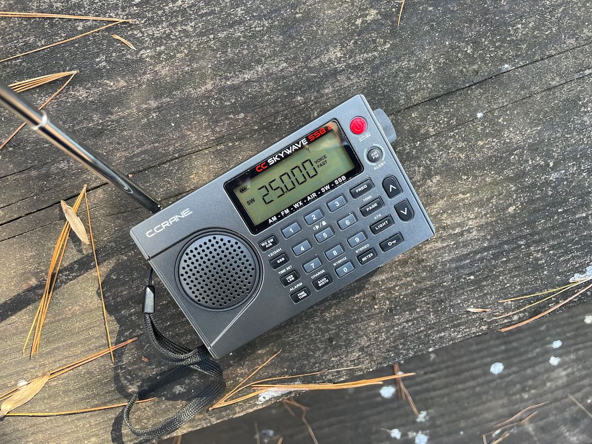 C Crane Skywave Pocket Radio