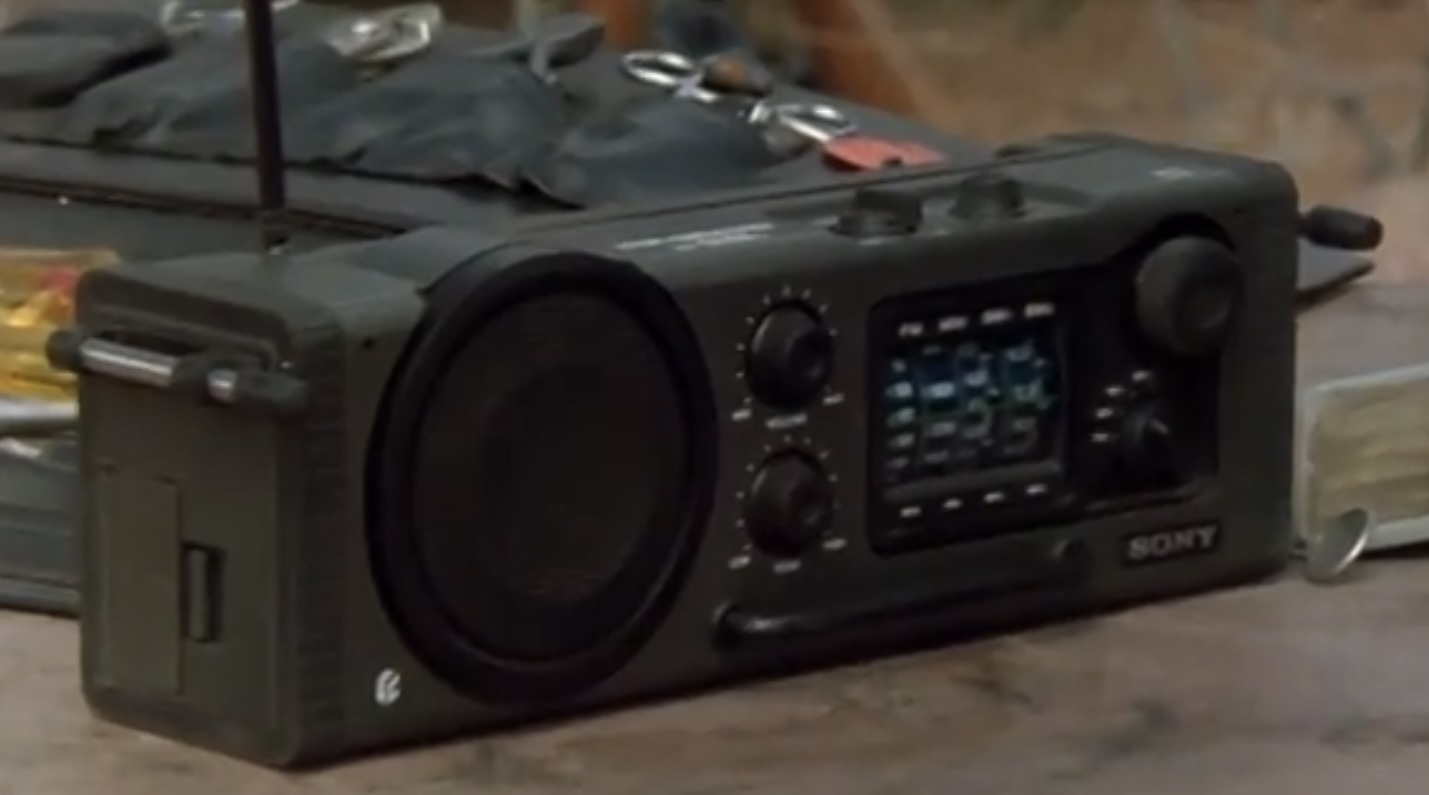 Sony portable spotted in “The Gods Must Be Crazy” | The SWLing Post