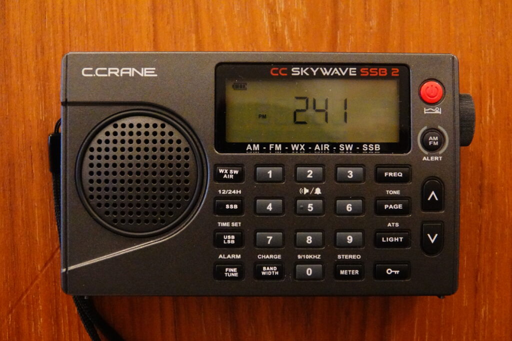 The CCrane Skywave SSB 2 and long wire antennas