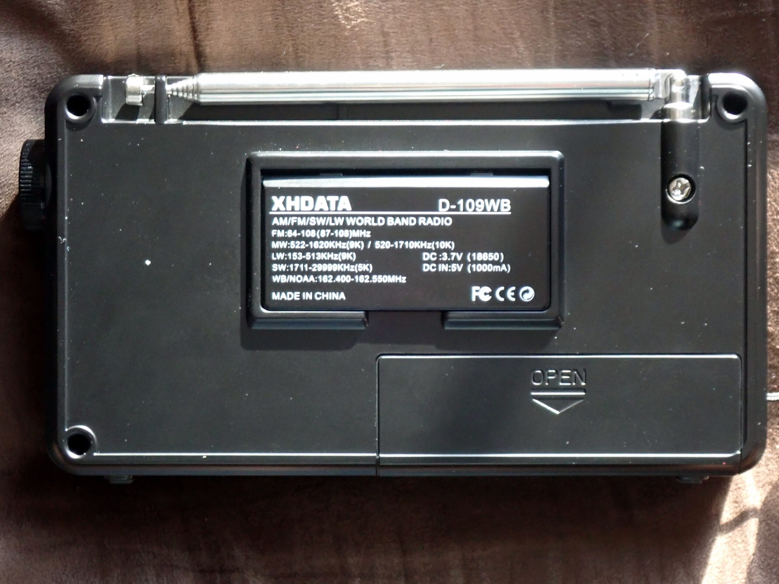 XHDATA 18650 Battery