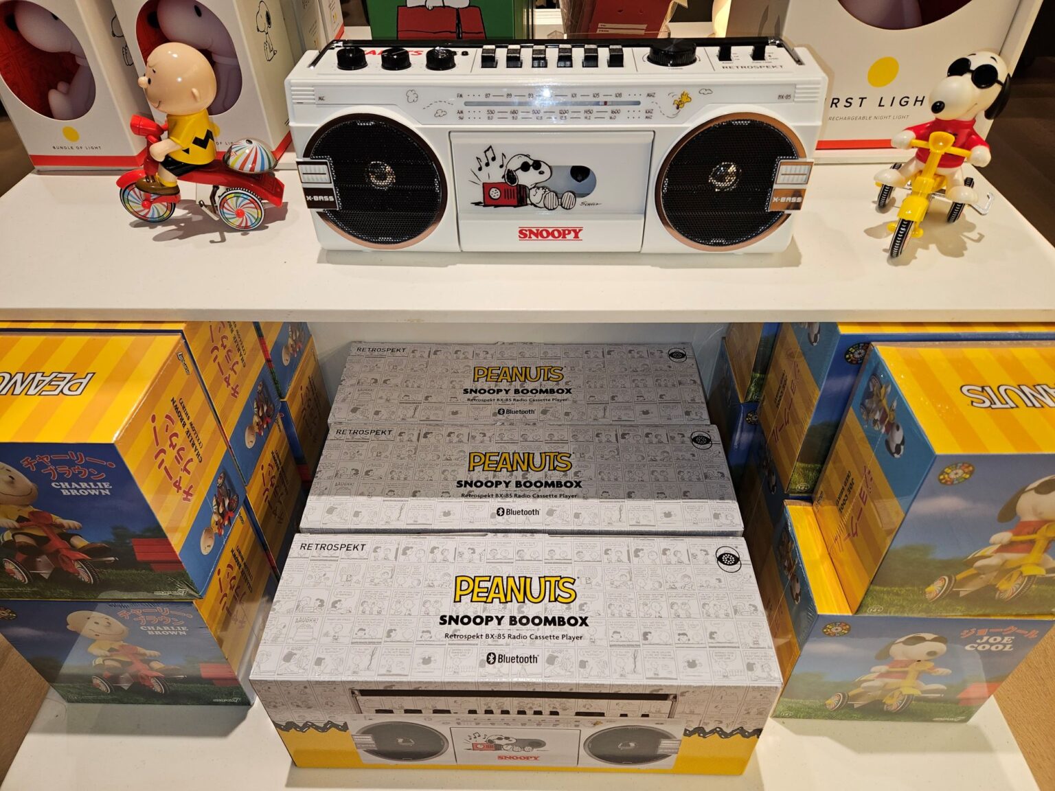 Ian Spots a Snoopy-Themed Shortwave Boombox at MOMA | The SWLing Post