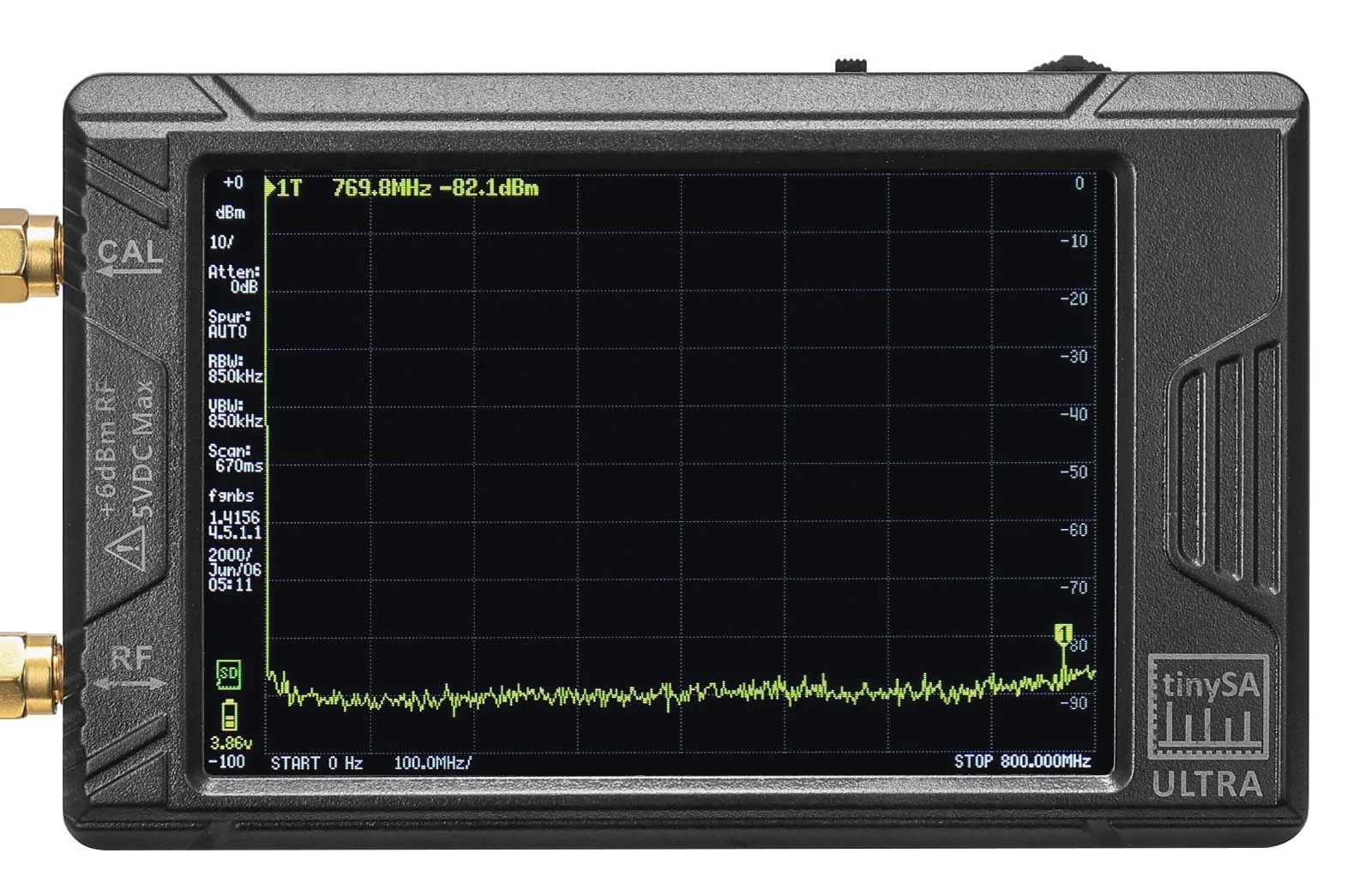Spectrum Analysis Generator tinySA Spectrum Analyzer and Signal Generator | The SWLing Post