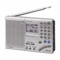The Sony ICF-SW7600GR is a great choice for the beginner and experienced shortwave listener. Its portable, yet has the features and selectivity of a larger radio.